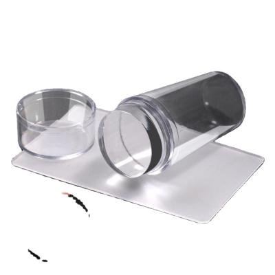 China Quick Silicone Nail Art Stamper Nail Printer Stamper Beauty Plate Manicure Tools Gel for sale