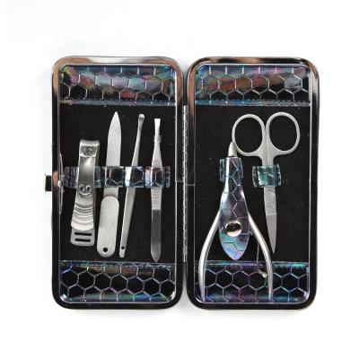 China Professional Nail Clippers Cutter 6PCS Stainless Steel Pedicure Nail Kit Professional Trimmers Set for sale