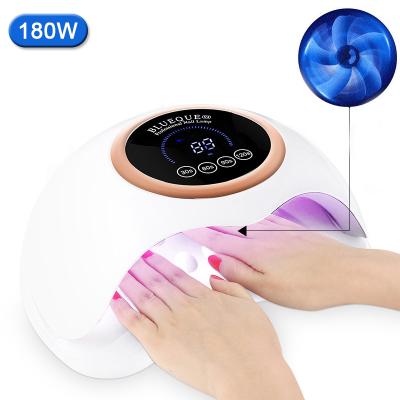 China Hardware Removable Floor Texture 180W LED UV Lamp Nail Dryer For Quick Drying UV Gel Polish for sale