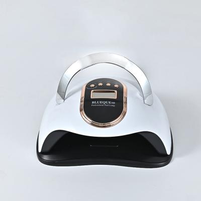 China Fashionable High Power Nail Dryer Machine Black LED Nail Lamp For 168W Nail UV Lamp for sale