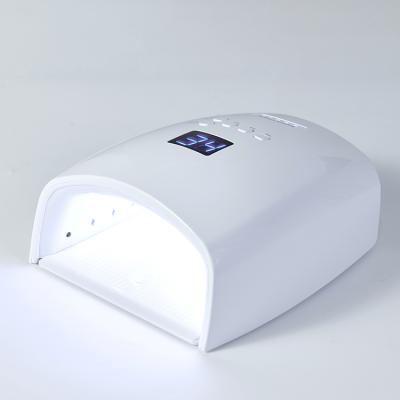 China Floor Removable Texture Material UV Lamp With Battery Capacity ABS Nail Table Dryer Automatic Nail UV Lamp For Beauty Salon for sale