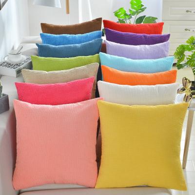 China Sustainable Wholesale Solid Corn Pattern Modern Pillow Case, Modern Pillow Cover, Modern Cushion Cover for sale