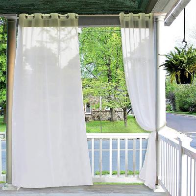 China Good quality waterproof outdoor sheer curtain in custom size cheap wholesale price waterproof, outdoor sheer curtains waterproof for sale