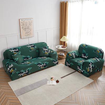 China Wholesale Stretch Cover Knit Sofa Cover 1 Seats 2 Seats Elastic Stretch Sofa Cover 3 Seats for sale