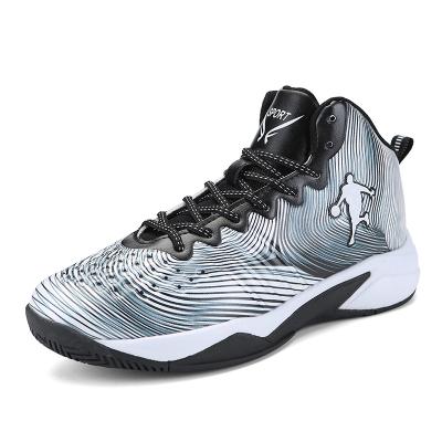 China Hot Selling Good Quality Men's Basketball Shoes Hot Sale Basketball Sneakers Indoor Outdoor Comfortable European Basketball Shoes For Man for sale