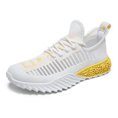 China Fashion\Comfortable\Durable\Breathable\Lit 4D Printed Insoles Sport Shoes Breathable Outdoor High Outdoor Fitness Trainers Mens Jogging Rebound Shoe for sale