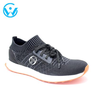 China Fabric Fly Knit Top Running Shoes Breath Free Mens Sneakers Sports Shoes for sale