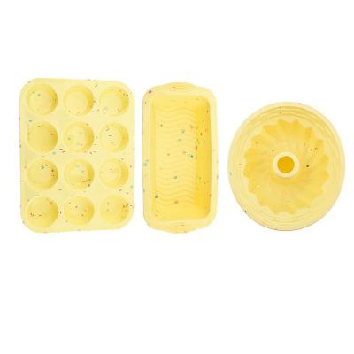 China Viable Silicone Molds for Food Grade Silicone Toast Bread Cake Mold Non-Stick Candles Baking Molds for sale