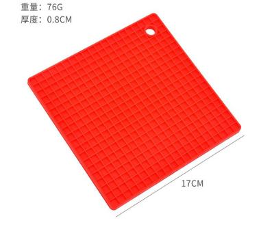 China Viable Heat Resistant Silicone Honeycomb Mat Coaster Utensil Kitchen Hot Pot Holder for sale