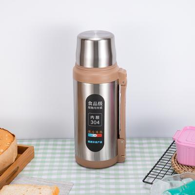 China 304 Stainless Steel Thermos 1600ml 2000ml Coffee Vacuum Flasks PORTABLE Thermoses Termos Travel Thermos Bottle for sale