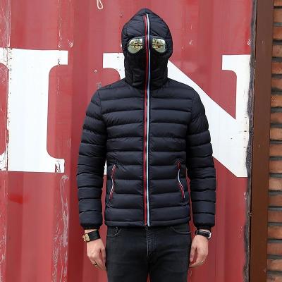 China Hooded Anti-Wrinkle With Glass Jacket Men Winter Parka Men's Thick Warm Windproof Coats Male Hooded Coats Jackets Men for sale