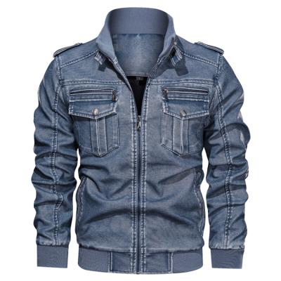 China Winter QUICK DRY Finish Men's Transformative Technology Jackets Stylish Genuine Leather Jacket For Men for sale