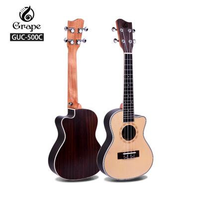 China Satin finish ukulele ukulele china manufacturer guitarra concierto ukulele tenor for sale