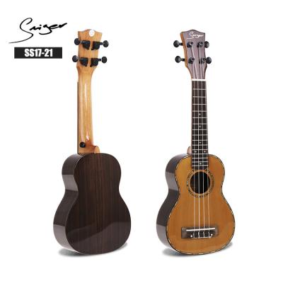 China Handmade Ukulele High Gloss Finish Vines Soprano Ukulele, China Ukulele for sale