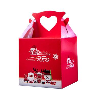 China Recyclable Wholesale Custom Kids Christmas Eve Gift Box Candy And Cookie Packaging Box for sale