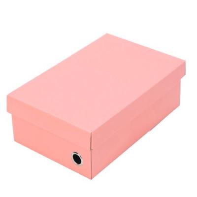 China Luxury Printing Paper Shoe Box Packaging Materials Corrugated Recycled Sneaker Shoe Box With Custom Logo for sale