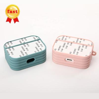 China High Quality Box Logo Silicone For Airpods Pro Custom Made Max Blank Sublimation Ear Case Wholesale Dustproof Shockproof Waterproof for sale