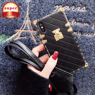 China Shockproof Free shipping wholesale Luxury Side Pu Leather Back Cover Soft Protective Mobile Phone Case For Iphone 12 11 13 Pro Max for sale