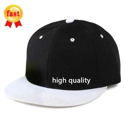 China Free Shipping Hot Selling Wholesale Flat COMMON Bill Baseball Caps Sports Hats Hip-hop Snapback White for sale