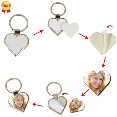 China Promotional Gift Sublimation Key Chains Metal Wholesale High Quality New Custom Key For Promotion Gift for sale