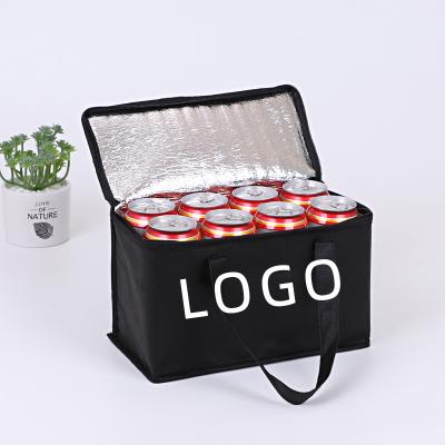 China Waterproof Durable Wholesale Custom Supermarket Shopping Large Insulated Cooler Bag For Meat Custom Logo for sale