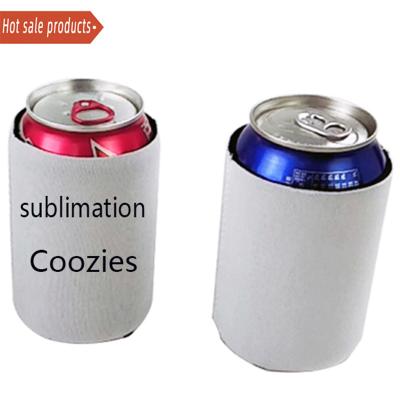 China Waterproof Sublimation Box Neoprene Beverage Coozy Cooler Bottle Empty Slim Design Coozies Slap For Boxes Cooler Insulated Custom Logo for sale