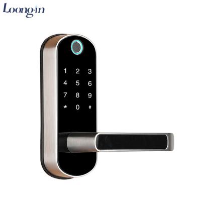 China Wholesale Metal Zinc Alloy Smart Biometric Quick Access Keyless Security Lock Fingerprint Digital Anti-theft Door Lock for sale