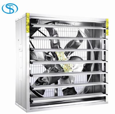 China Poultry Farms 1380mm Low Noise Poultry Farm Greenhouse Ventilation Exhaust Fan for sale