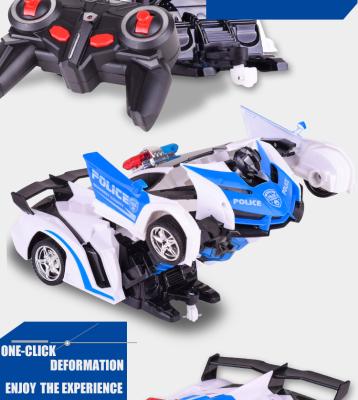 China Professional Factory Price rc toy car induction deformation deformation radio control RC model sports car plastic remote toy car supplier for sale