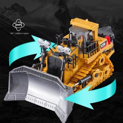 China RC Model Newest Fashion Kids Crawler Remote Control RC Alloy Diecast Model Vehicle Bulldozer Truck China Manufacturer Supply for sale