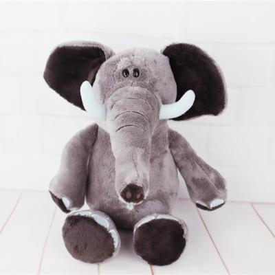 China Lovely Long Plush Elephant Toy Stuffed Animal Elephant With Nose Soft Plush Toy Elephant for sale