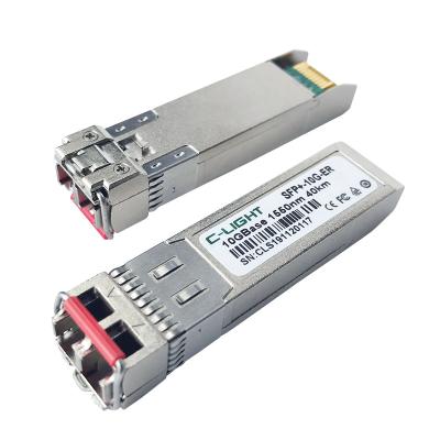 China FTTH C-light SFP-10G-ER compatible with SFP-10G-ER 10GBASE-ER SFP+ module for SMF for sale