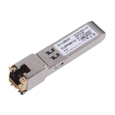 China FTTX GLC-TE - C 1000BASE-T SFP-enabled, up to 100m, EXT-TEMP for sale