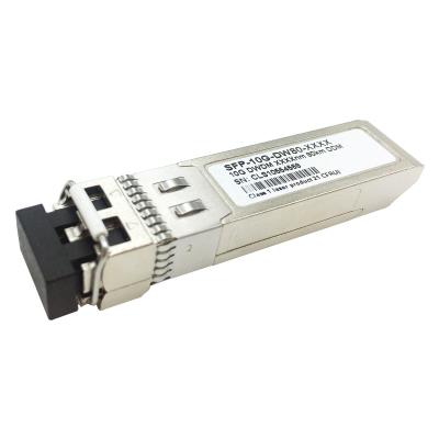 China FTTH DWDM SFP+-10G-80ZR-53 Transceiver Module for sale