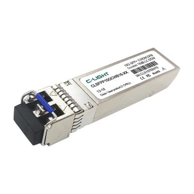 China 10GBase-SR/SW 10G Ethernet CWDM 1470~1610nm 40KM LC 16dB CWDM SFP Modules Best Offer for sale