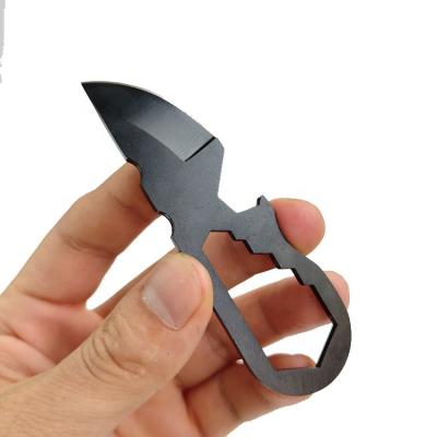 China Pocket Multifunctional Tool Survival Crowbar Pocket Pry Tool with Bootle Opener for sale