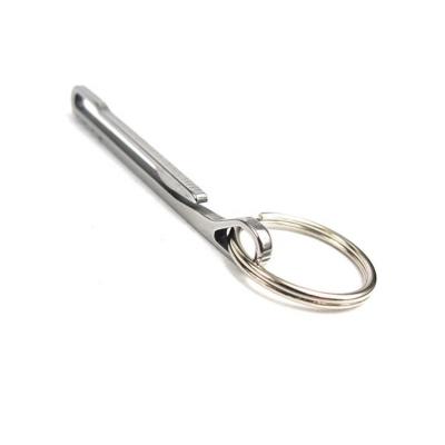 China Retail Industry EDC Stainless Steel Quick Hook Multifunctional Lightweight Carabiner for sale