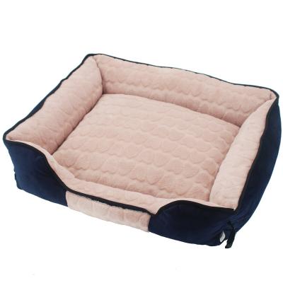 China Manufacturer Direct Selling Breathable Fluffy Plush Washable Luxury Cat Dog Bed For Pets for sale