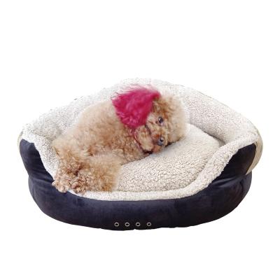 China Breathable Wholesale Custom Luxury Soft Cushion Dogs Cats Around Small Animal Sofa Pet Bed for sale