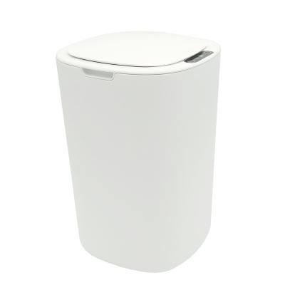 China 12L Sustainable Household Items Refillable Intelligent Plastic Automatic Sensor Smart Trash Can for sale