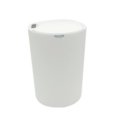 China Viable Intelligent Plastic Wireless Refillable Automatic Sensor Trash Can Smart Home 14L Trash Can for sale