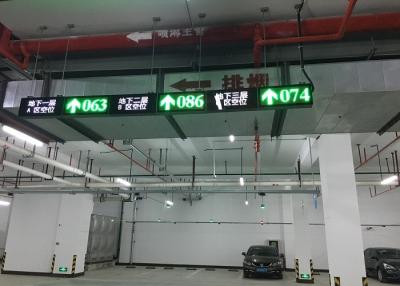 China Indoor Ultrasonic Parking Guidance System , CE Approved Car Park Guidance System for sale