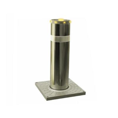 China Stainless Steel Automatic Rising Bollards For Intelligent Parking Lot for sale