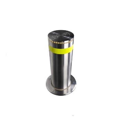 China Car Automatic Parking Bollard , Retractable Security Bollards Impact Resistance for sale