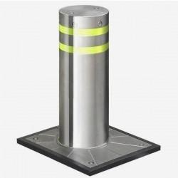 China Custom Made Automatic Parking Bollard / Hydraulic Drop Down Bollards for sale