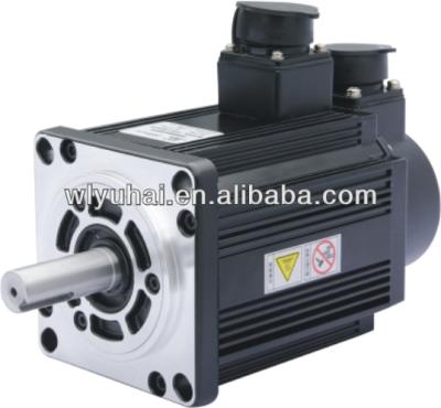 China 110mm 1.2kw 3000rpm5000PPR waterproof AC servo motor, similar type with Sanyo denki servo motor for sale