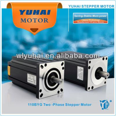 China 50N.m NEMA 52 Three Phase Hybrid Stepper Motor Price 130BYG350D-X for sale