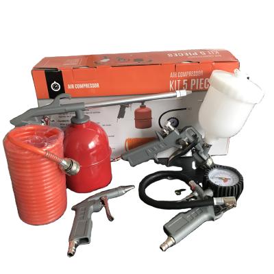 China Paint Spray Gun 5pcs Air Tools Air Spray Gun Kit 5PCS-3 for sale