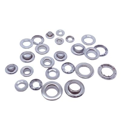 China Factory Tent Metal Eyelet Grommets Nickel Free Gaskets For Tarp Tarp Stainless Eyelets for sale