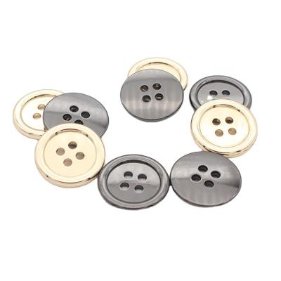 China High Quality Dry Cleaning Resin Suit Cuff Button Around Fashion High Grade Matt Button Men&'s And Women's Anorak Button for sale